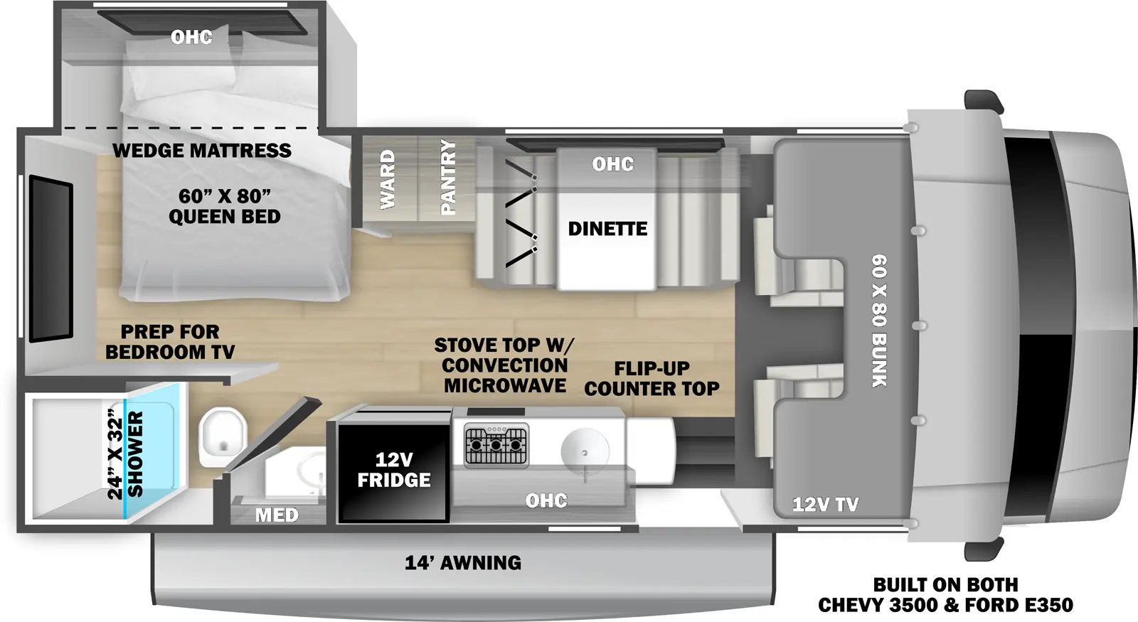 Forester 2251SLE Floorplan
